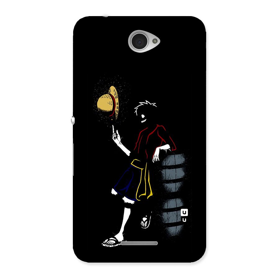 One Piece Luffy Style Back Case for Sony Xperia E4