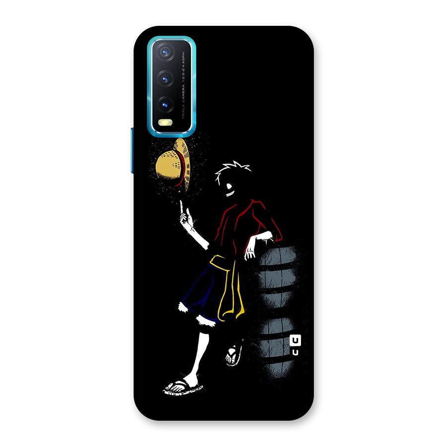 One Piece Luffy Style Back Case for Vivo Y20A