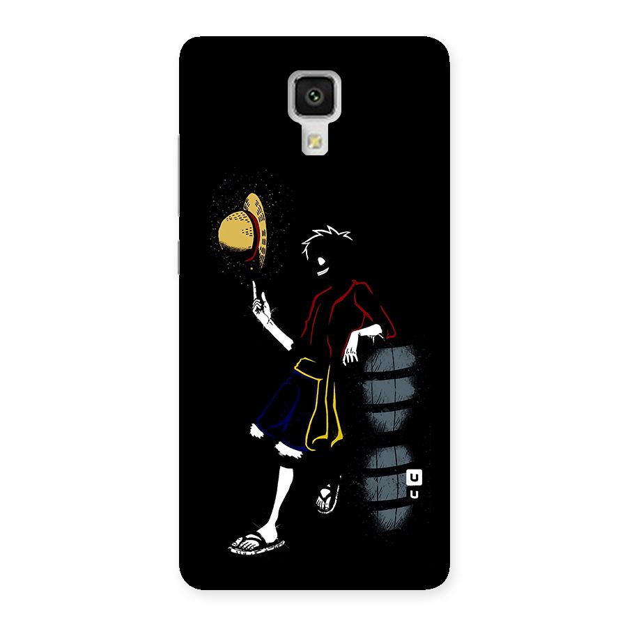 One Piece Luffy Style Back Case for Xiaomi Mi 4