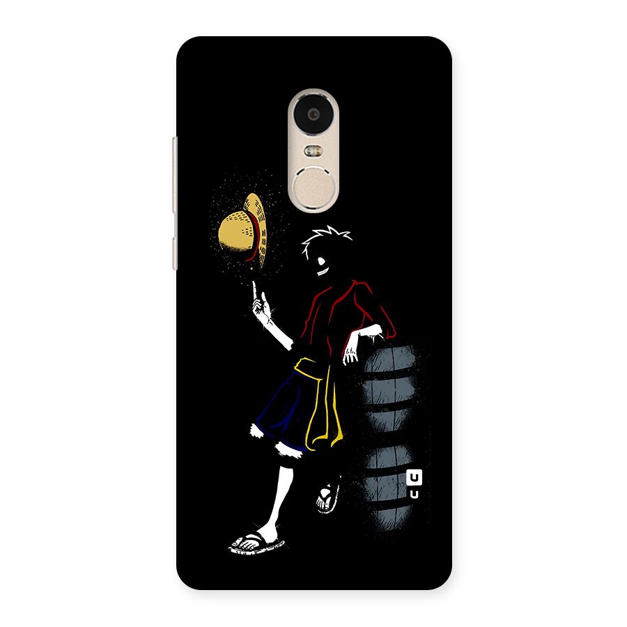 One Piece Luffy Style Back Case for Xiaomi Redmi Note 4
