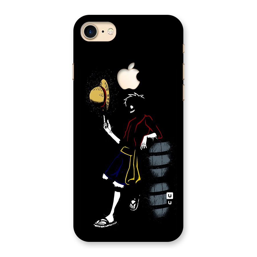 One Piece Luffy Style Back Case for iPhone 7 Apple Cut