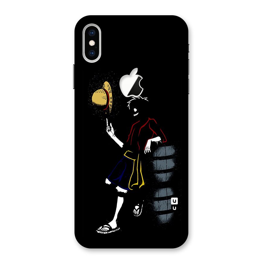 One Piece Luffy Style Back Case for iPhone XS Max Apple Cut