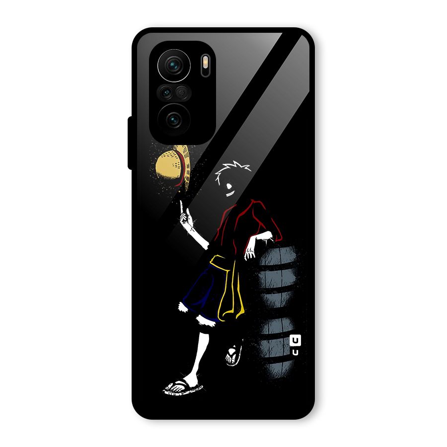 One Piece Luffy Style Glass Back Case for Mi 11X Pro