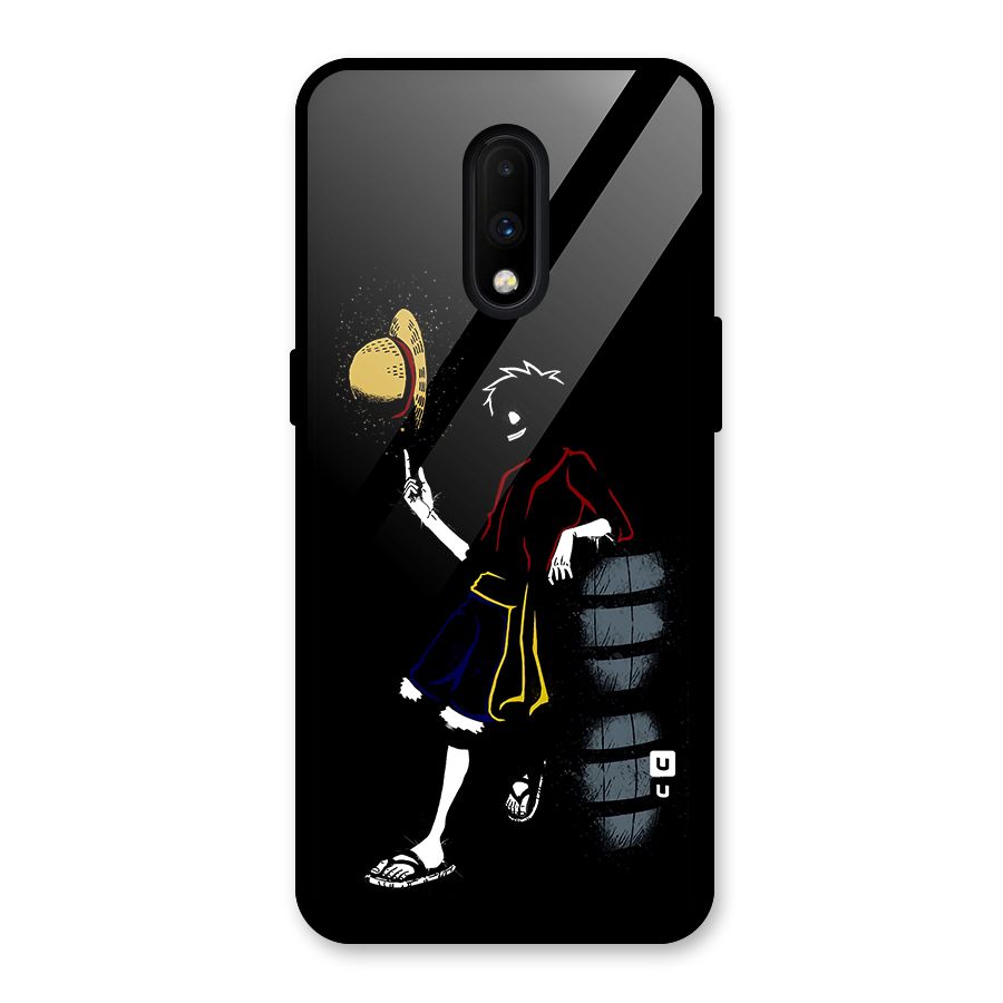 One Piece Luffy Style Glass Back Case for OnePlus 7