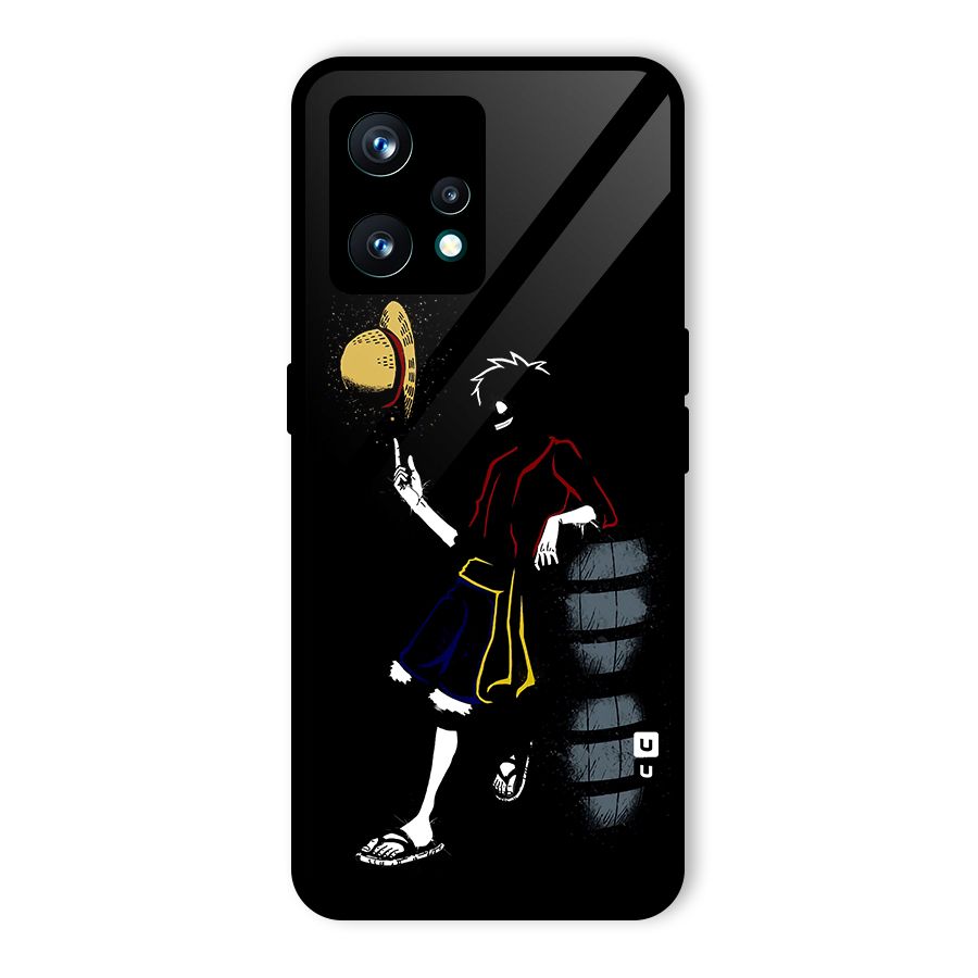 One Piece Luffy Style Glass Back Case for Realme 9 Pro Plus 5G