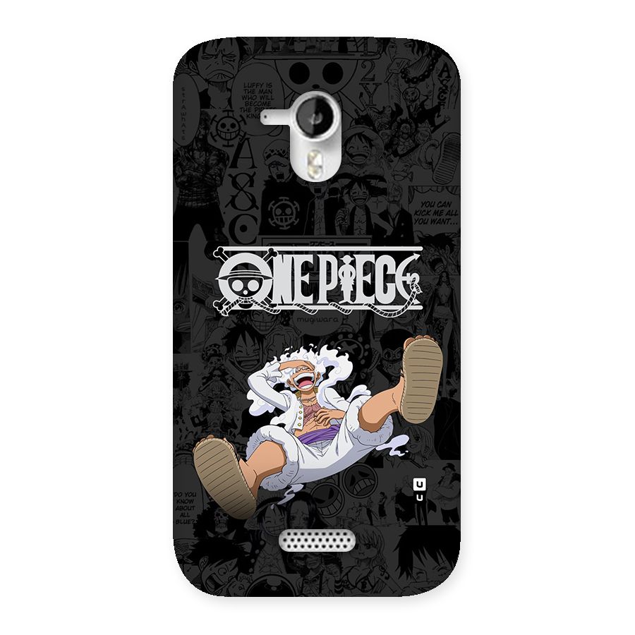 One Piece Manga Laughing Back Case for Canvas HD A116