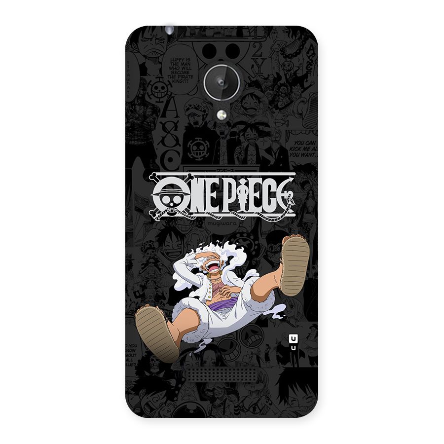 One Piece Manga Laughing Back Case for Canvas Spark Q380