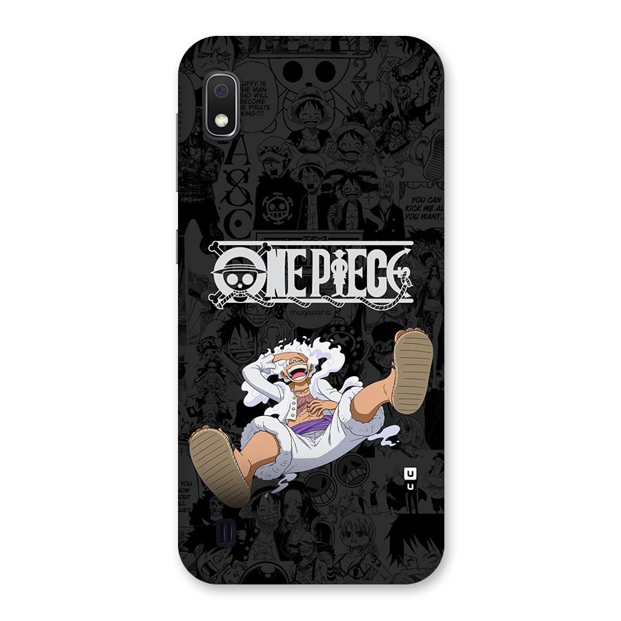 One Piece Manga Laughing Back Case for Galaxy A10