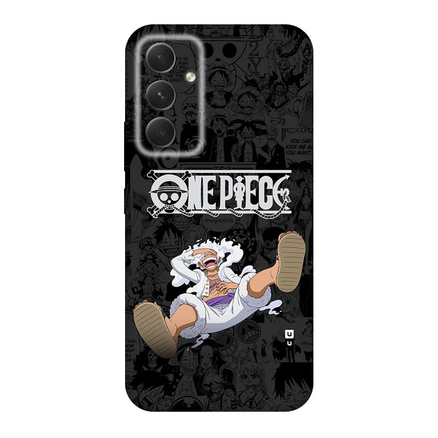 One Piece Manga Laughing Back Case for Galaxy A54