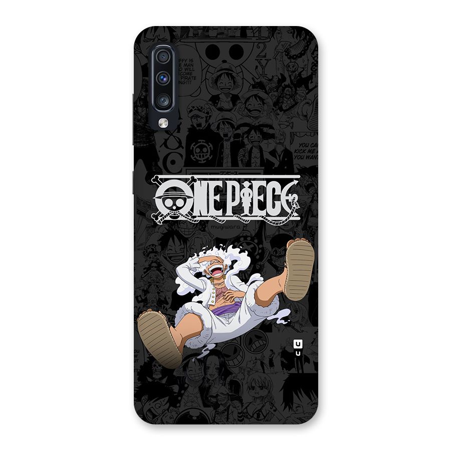 One Piece Manga Laughing Back Case for Galaxy A70