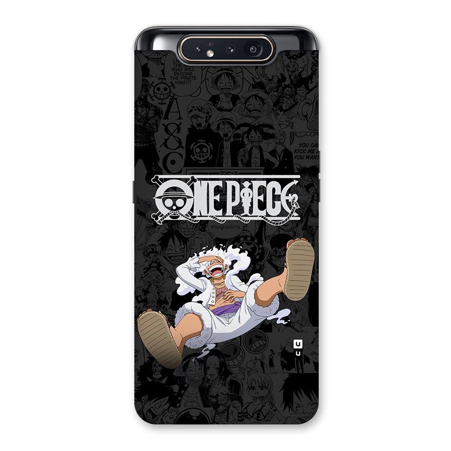 One Piece Manga Laughing Back Case for Galaxy A80
