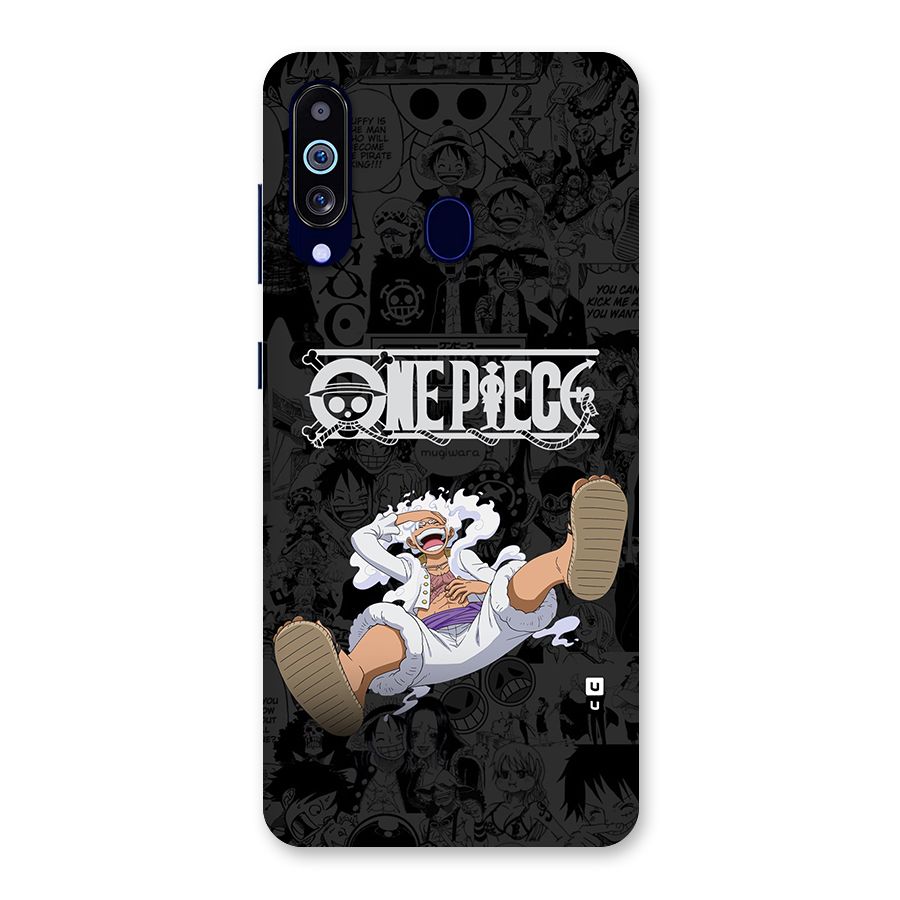 One Piece Manga Laughing Back Case for Galaxy M40