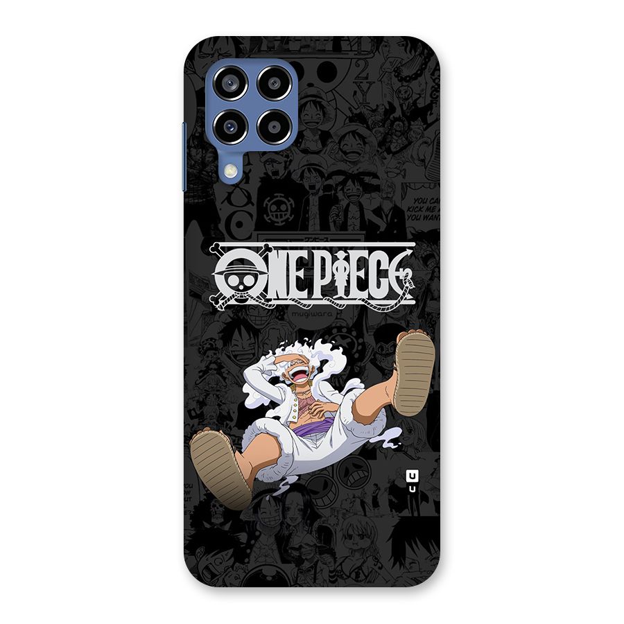 One Piece Manga Laughing Back Case for Galaxy M53 5G