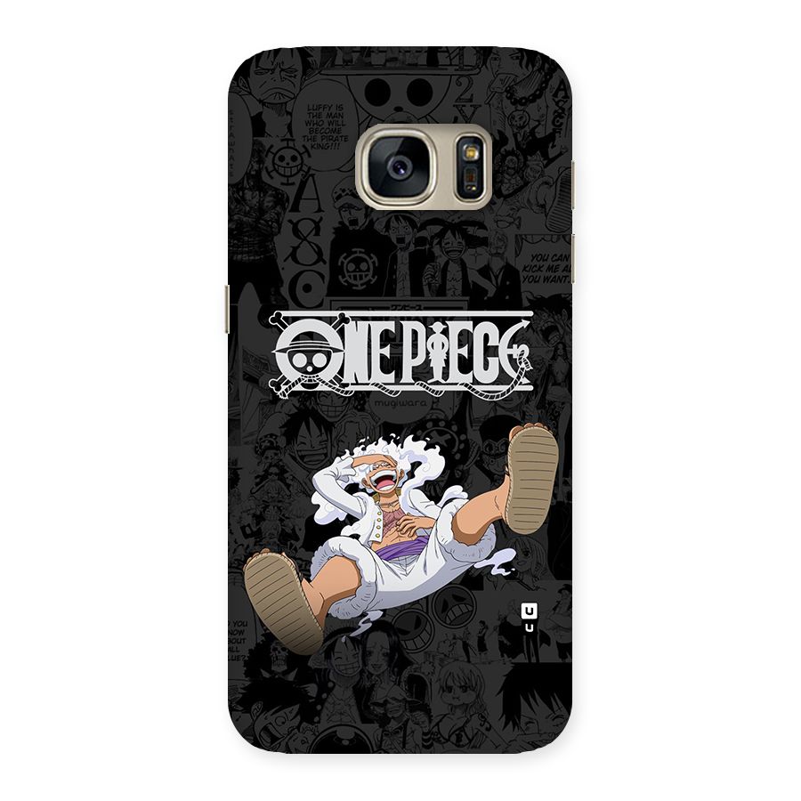 One Piece Manga Laughing Back Case for Galaxy S7