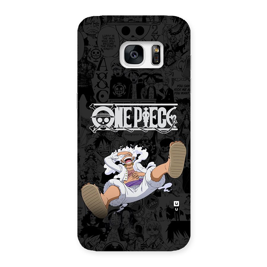 One Piece Manga Laughing Back Case for Galaxy S7 Edge