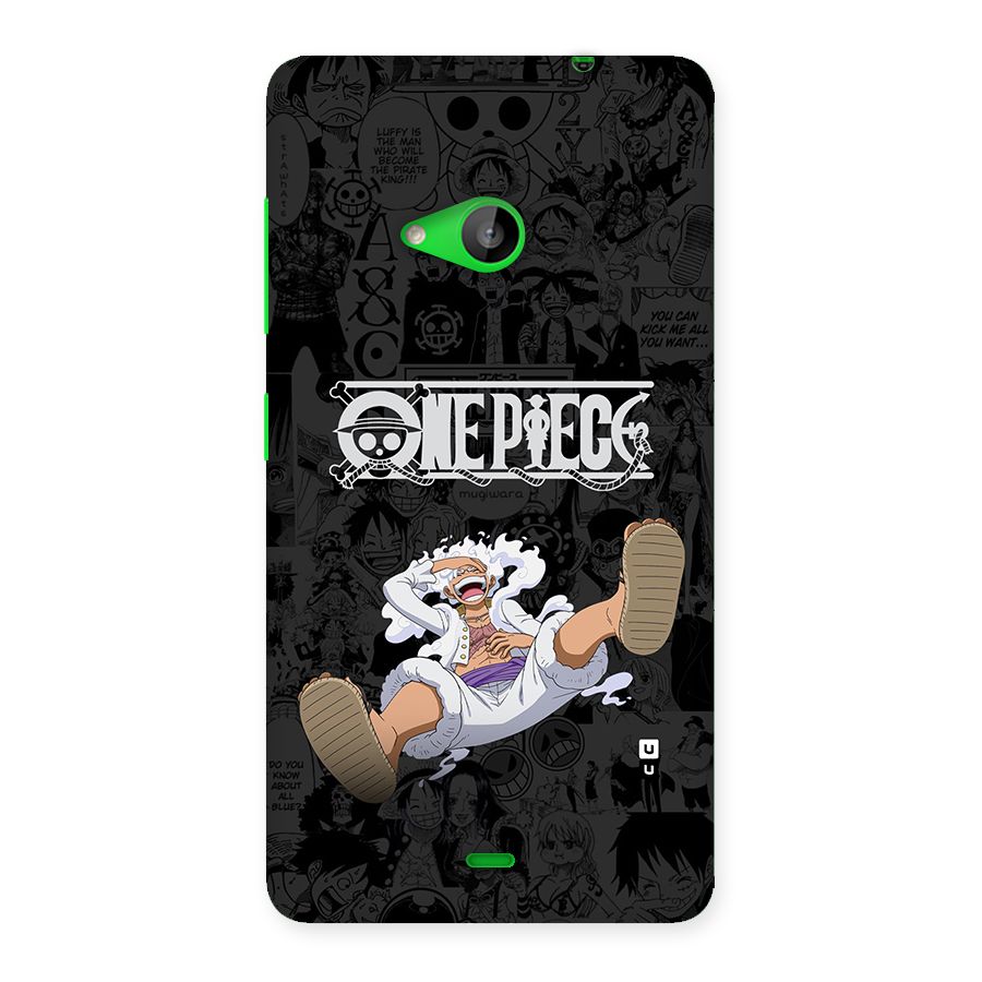 One Piece Manga Laughing Back Case for Lumia 535