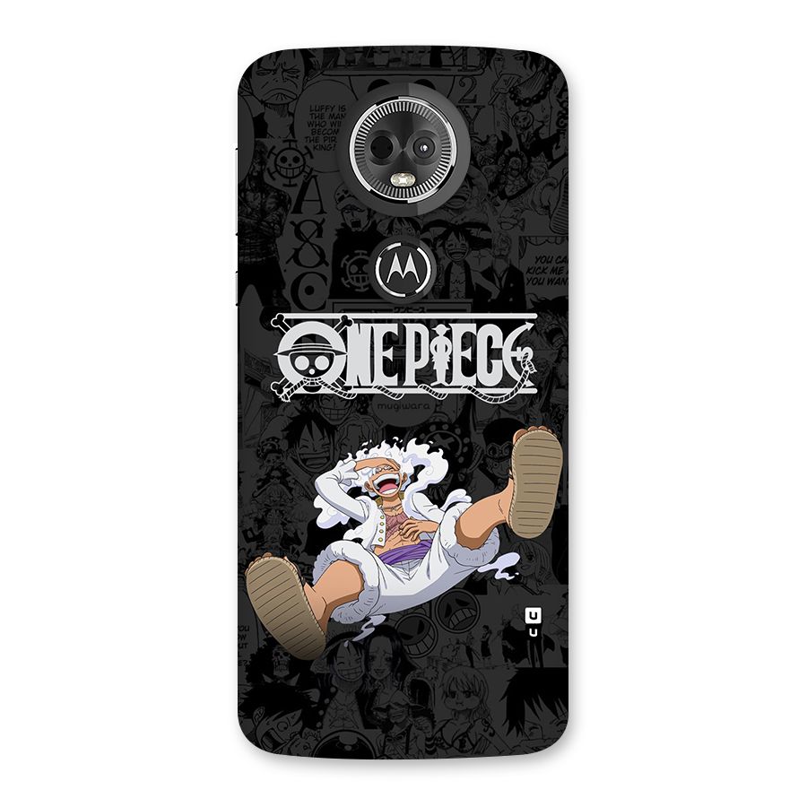 One Piece Manga Laughing Back Case for Moto E5 Plus