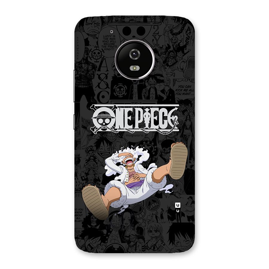 One Piece Manga Laughing Back Case for Moto G5