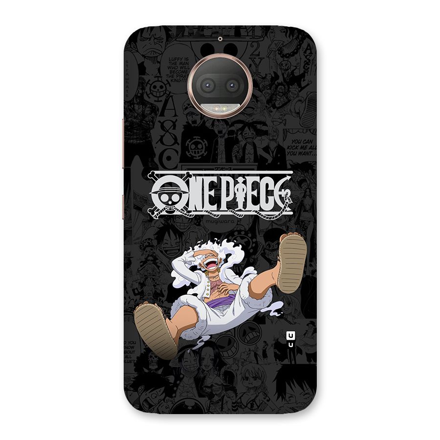 One Piece Manga Laughing Back Case for Moto G5s Plus