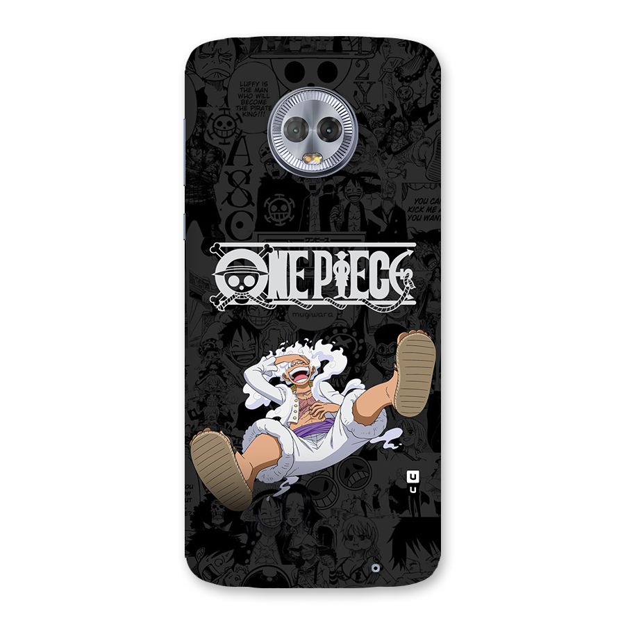One Piece Manga Laughing Back Case for Moto G6 Plus