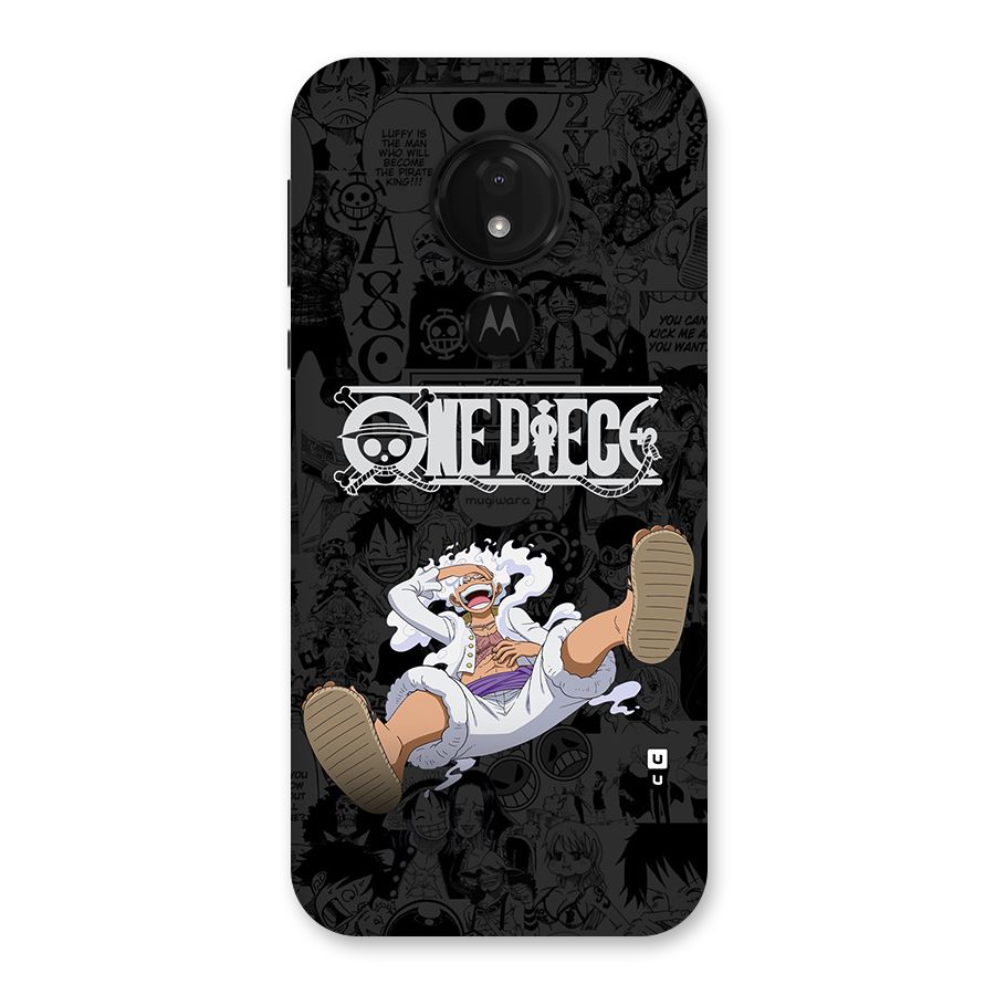 One Piece Manga Laughing Back Case for Moto G7 Power
