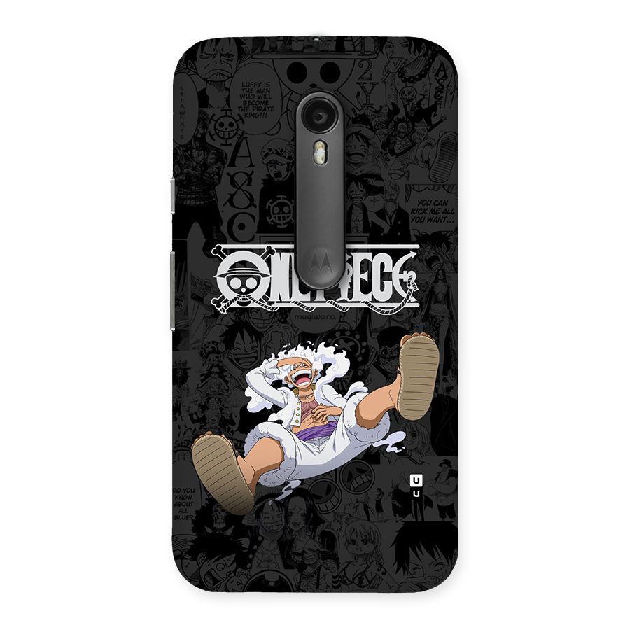 One Piece Manga Laughing Back Case for Moto G Turbo