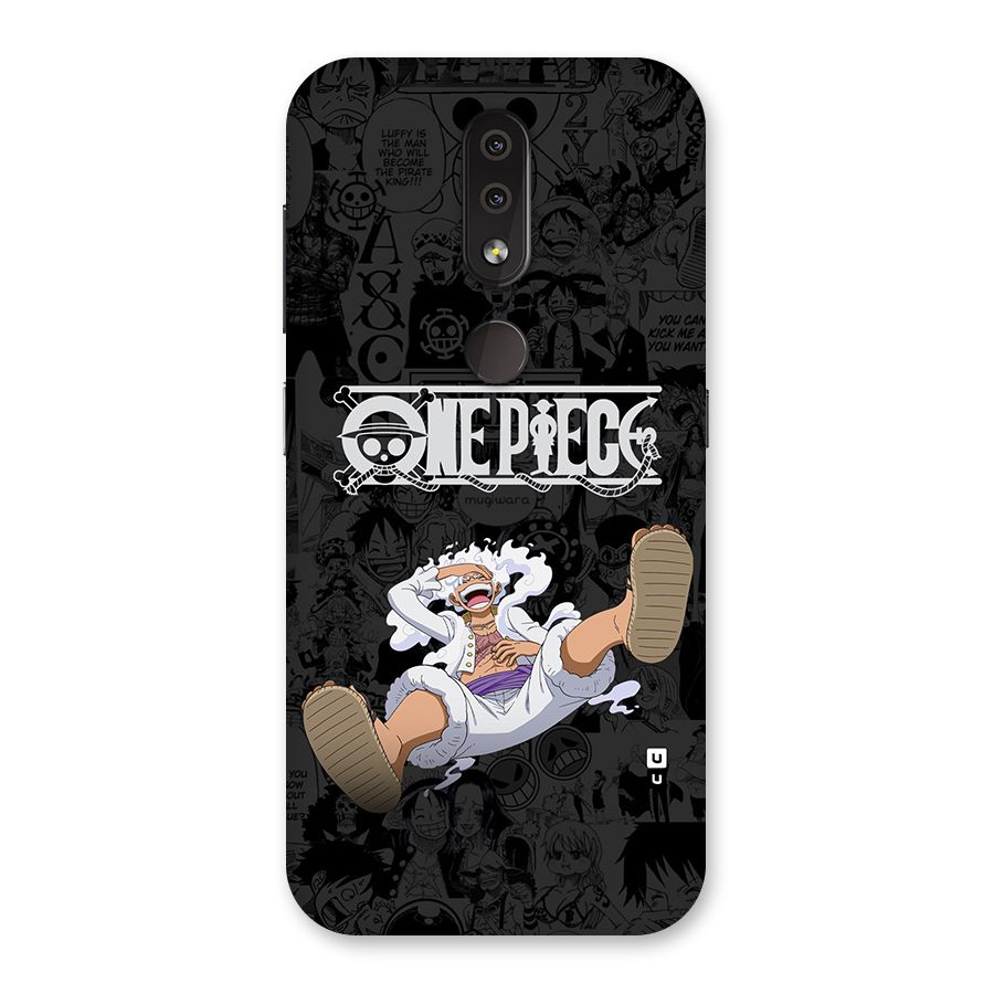 One Piece Manga Laughing Back Case for Nokia 4.2