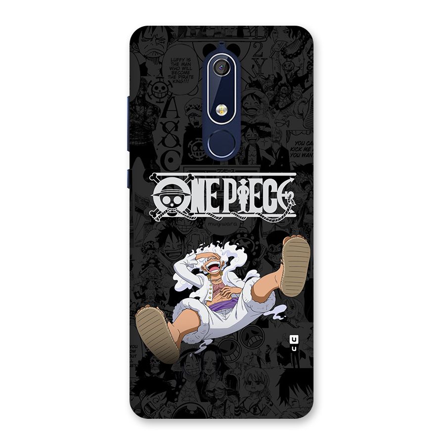 One Piece Manga Laughing Back Case for Nokia 5.1