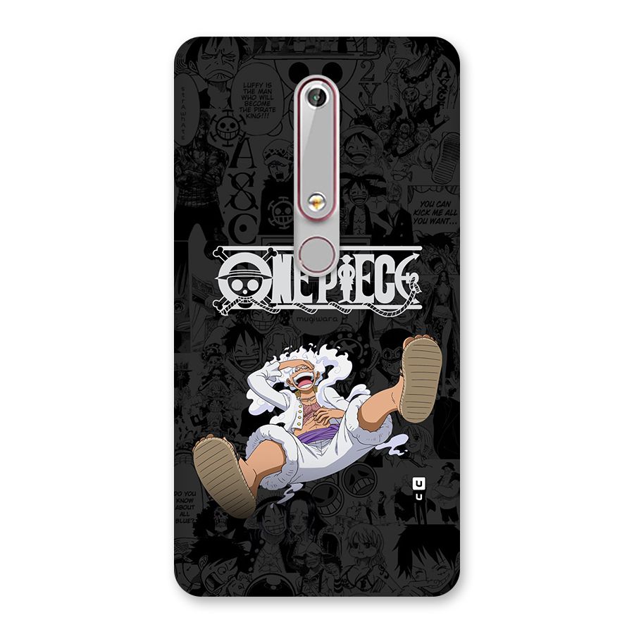 One Piece Manga Laughing Back Case for Nokia 6.1
