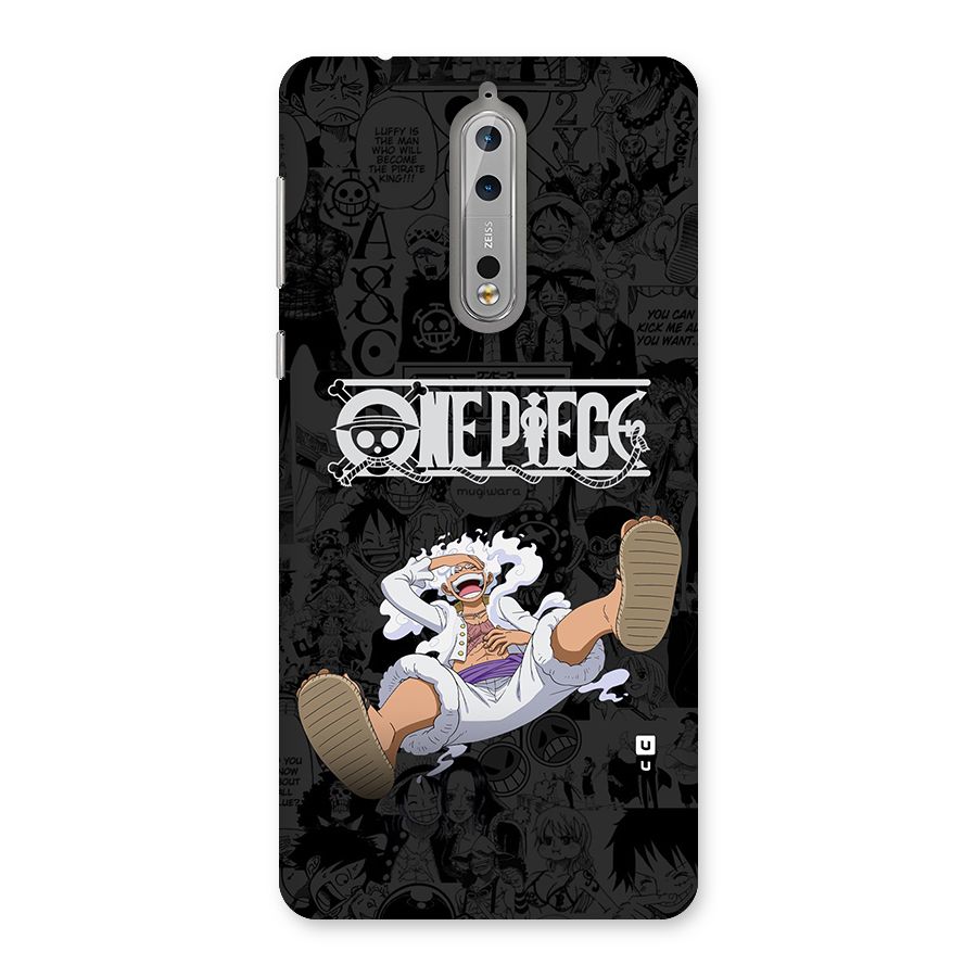 One Piece Manga Laughing Back Case for Nokia 8