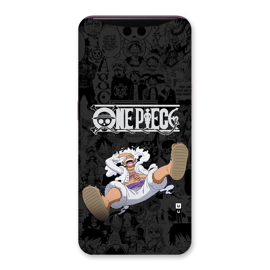 One Piece Manga Laughing Back Case for Oppo Find X