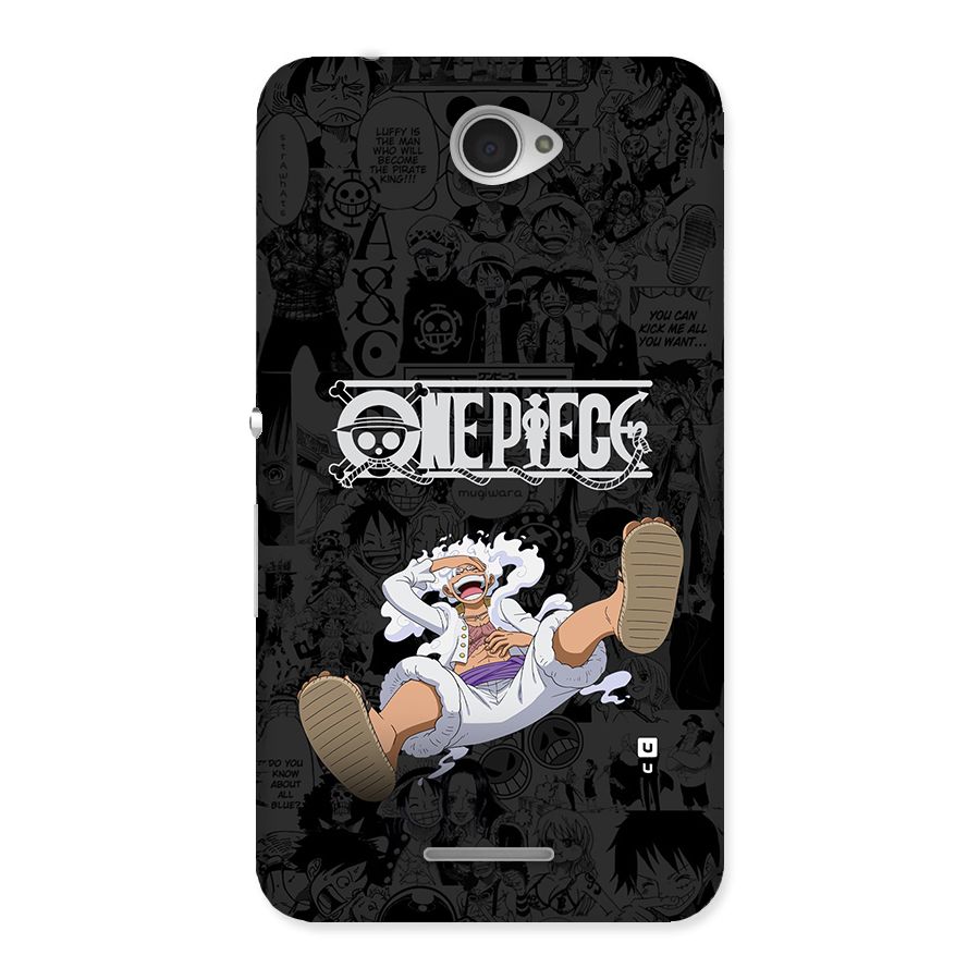 One Piece Manga Laughing Back Case for Xperia E4