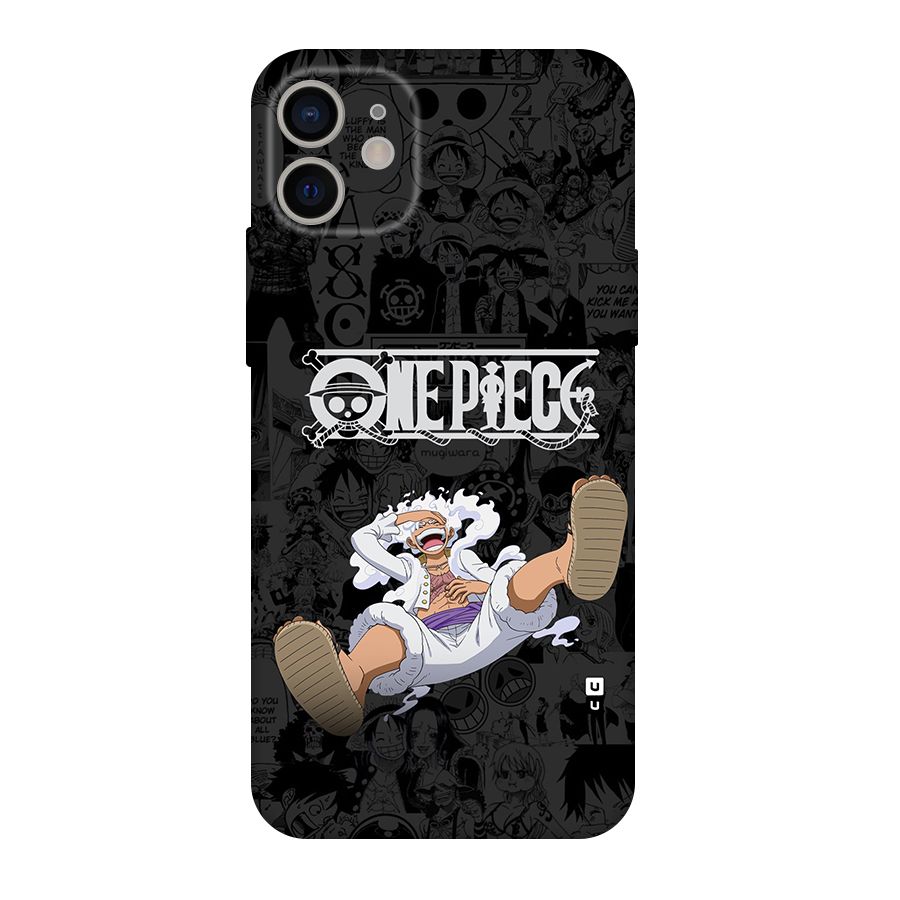 One Piece Manga Laughing Back Case for iPhone 11