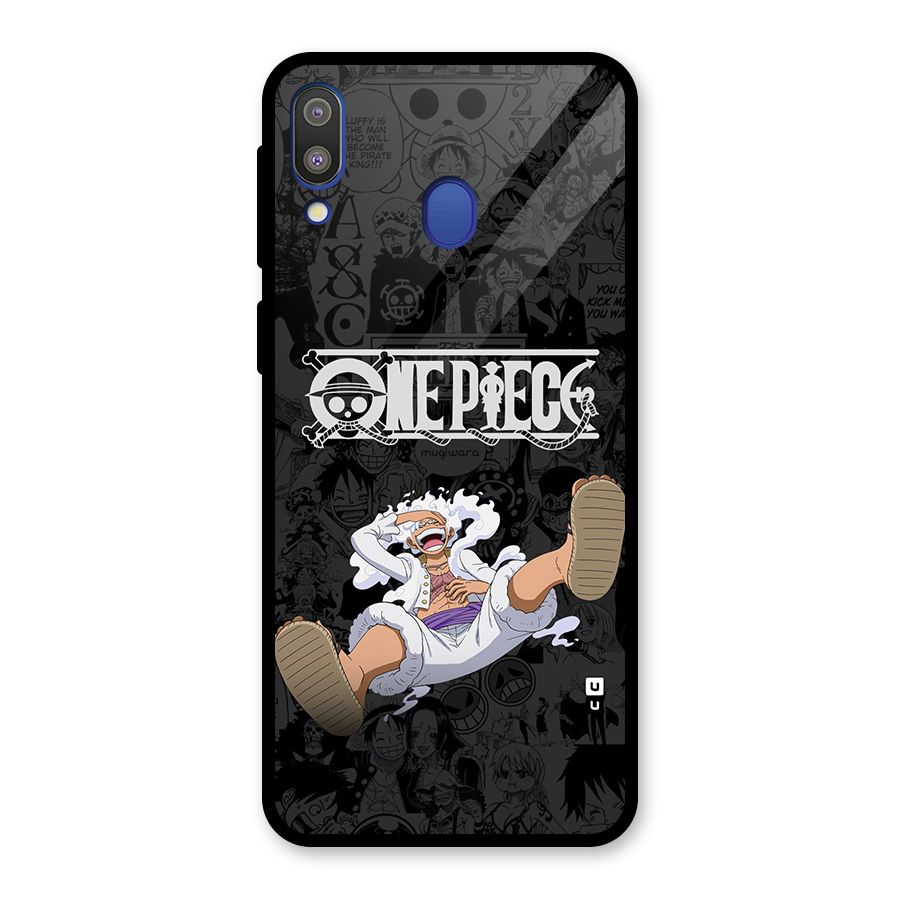 One Piece Manga Laughing Glass Back Case for Galaxy M20