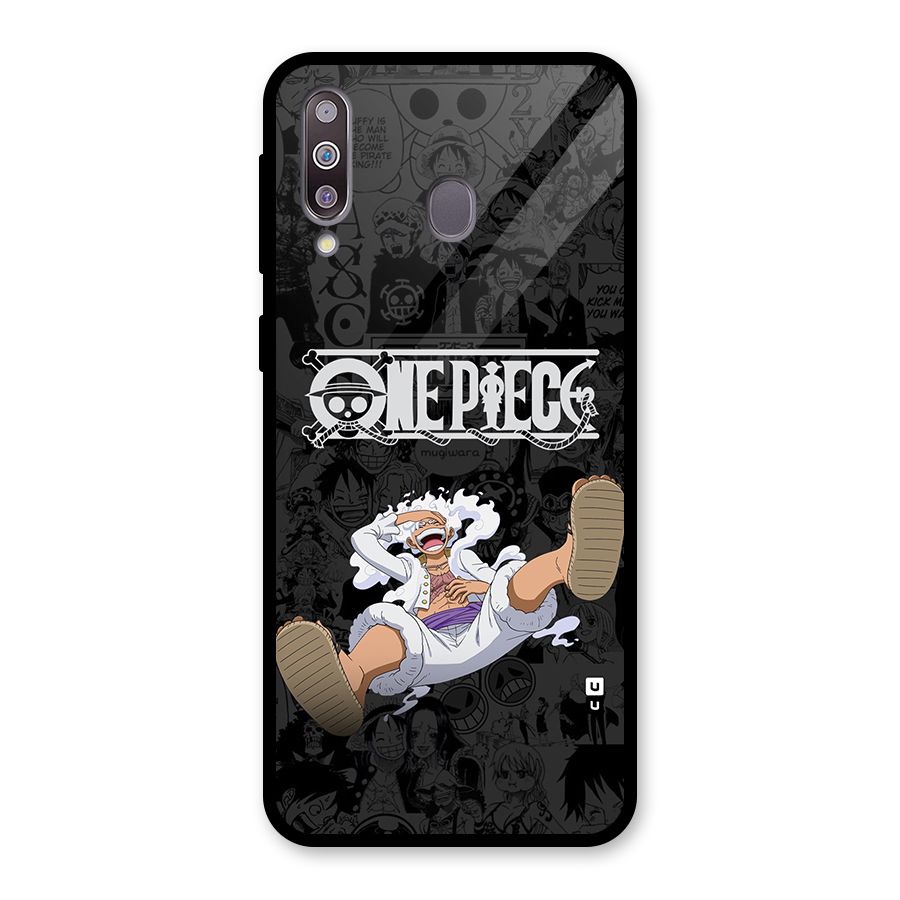One Piece Manga Laughing Glass Back Case for Galaxy M30
