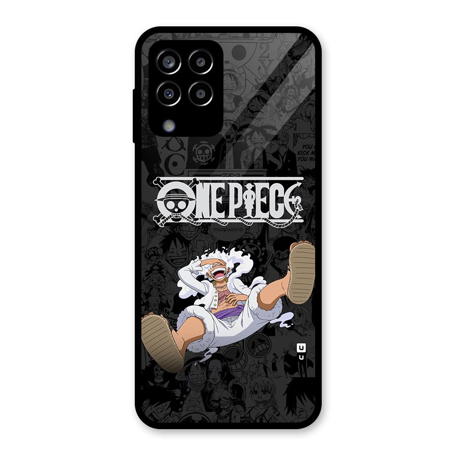 One Piece Manga Laughing Glass Back Case for Galaxy M33