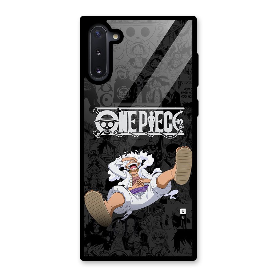 One Piece Manga Laughing Glass Back Case for Galaxy Note 10