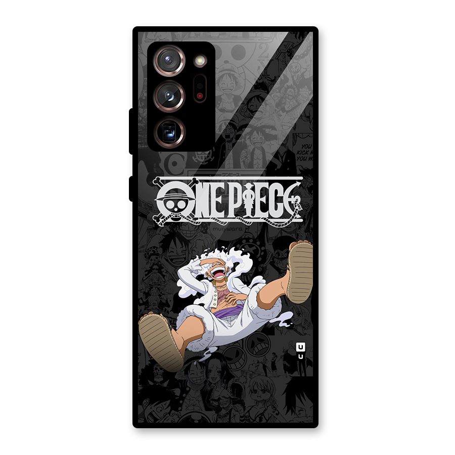 One Piece Manga Laughing Glass Back Case for Galaxy Note 20 Ultra