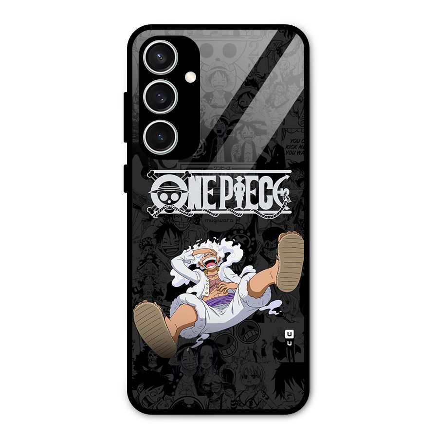 One Piece Manga Laughing Glass Back Case for Galaxy S23 FE