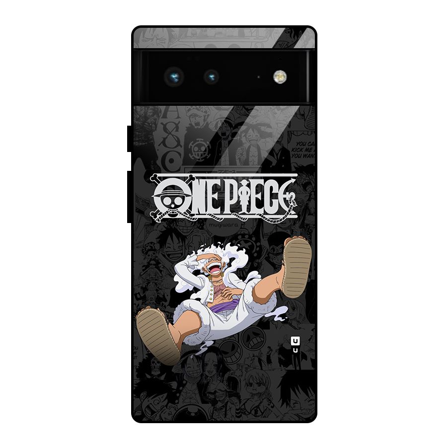 One Piece Manga Laughing Glass Back Case for Google Pixel 6