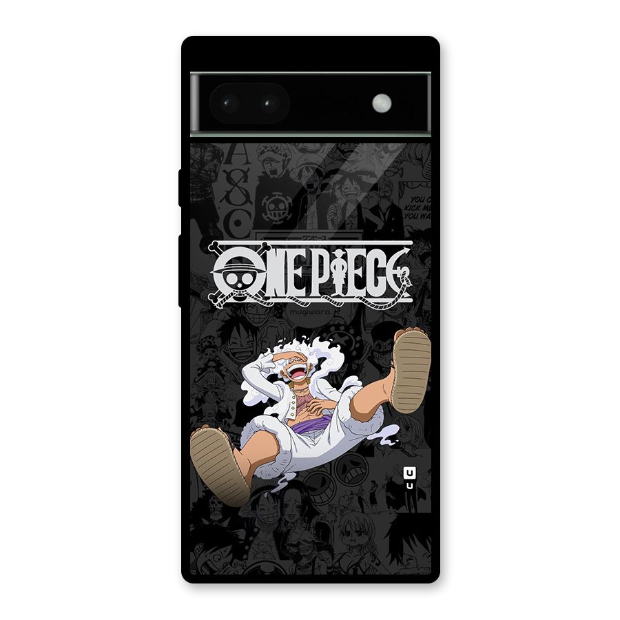 One Piece Manga Laughing Glass Back Case for Google Pixel 6a