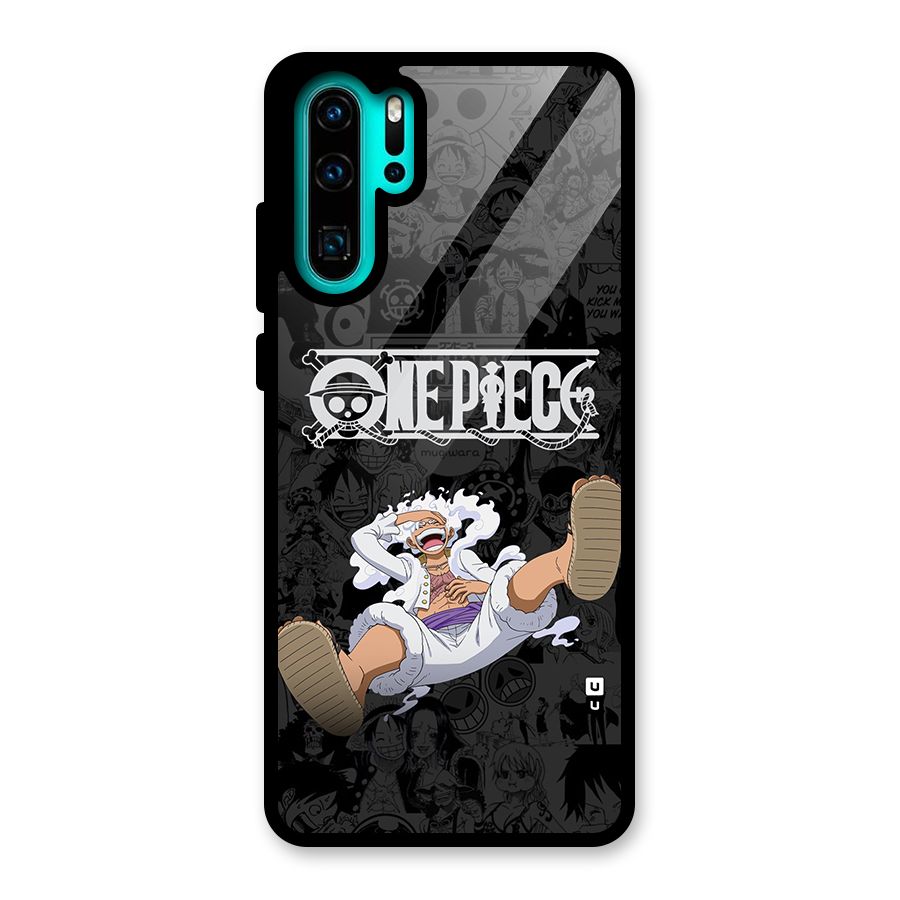 One Piece Manga Laughing Glass Back Case for Huawei P30 Pro
