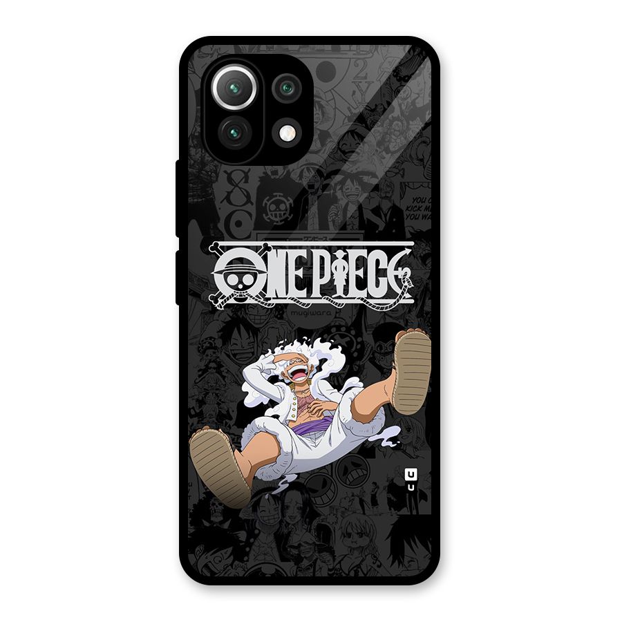 One Piece Manga Laughing Glass Back Case for Mi 11 Lite NE 5G