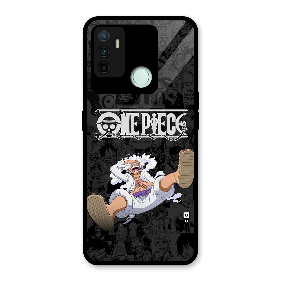One Piece Manga Laughing Glass Back Case for Oppo A53