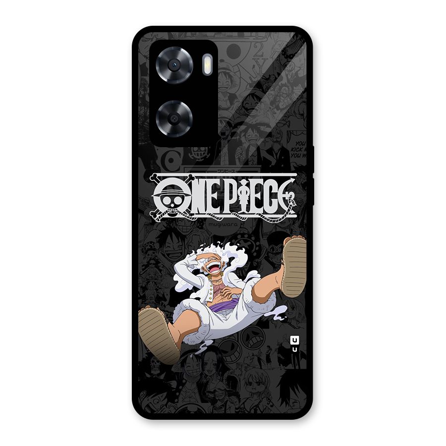 One Piece Manga Laughing Glass Back Case for Oppo A57 2022