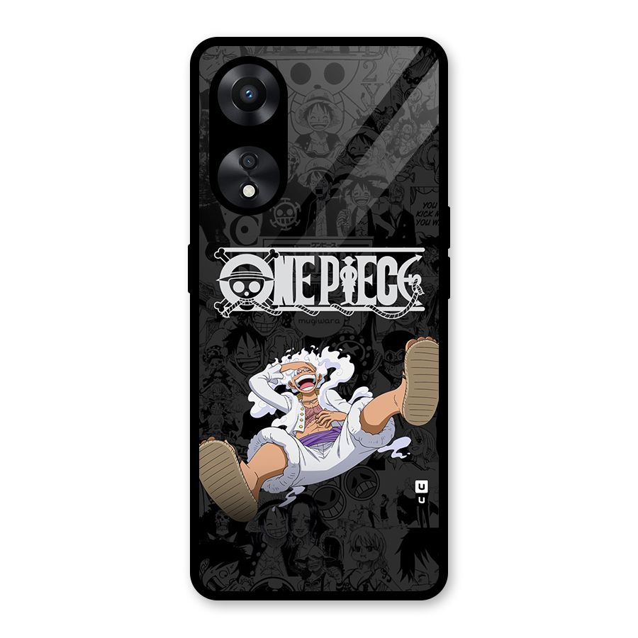 One Piece Manga Laughing Glass Back Case for Oppo A78