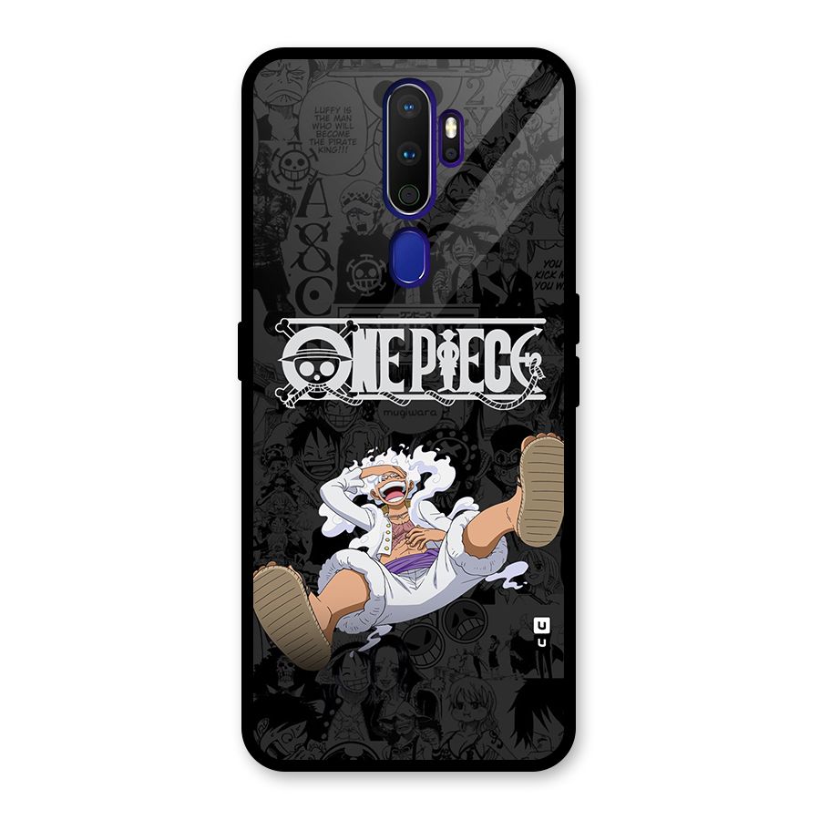 One Piece Manga Laughing Glass Back Case for Oppo A9 (2020)