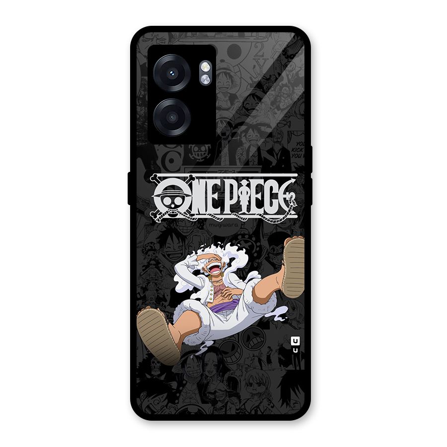 One Piece Manga Laughing Glass Back Case for Oppo K10 (5G)