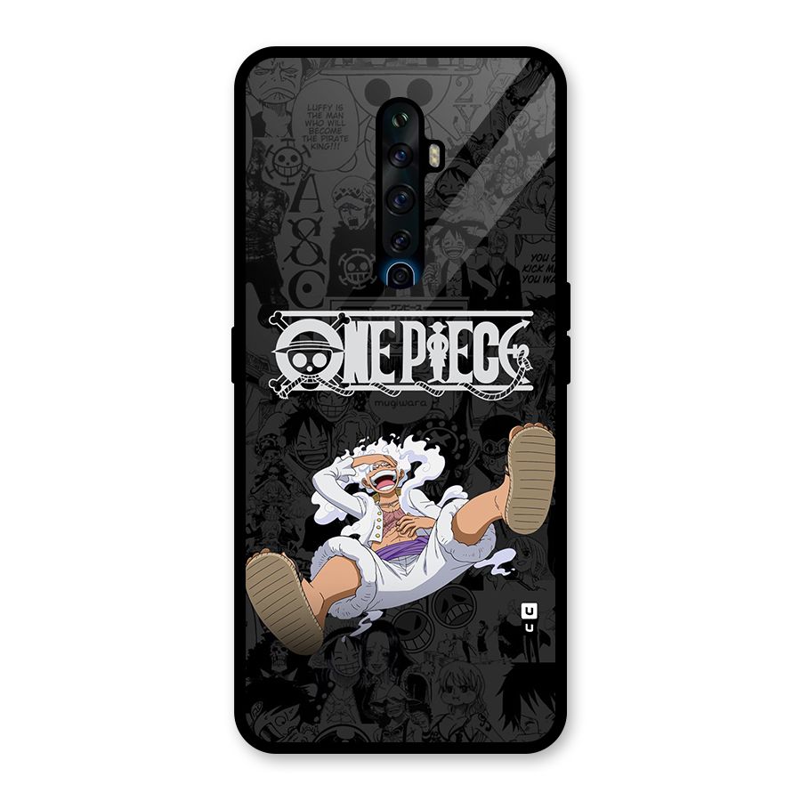 One Piece Manga Laughing Glass Back Case for Oppo Reno2 Z