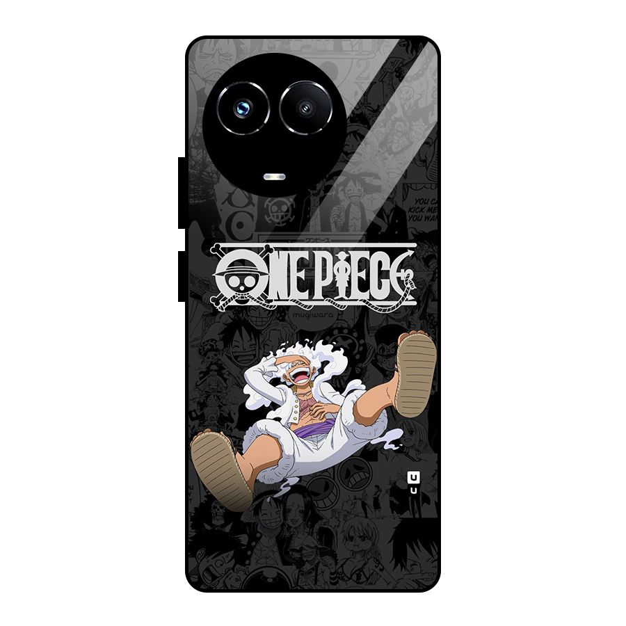 One Piece Manga Laughing Glass Back Case for Realme 11X